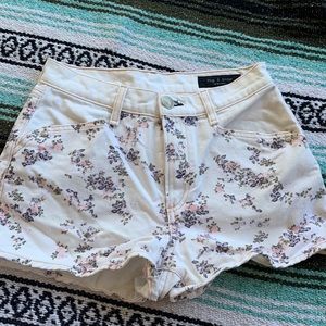 Rag & Bone High Waited Shorts Floral Print